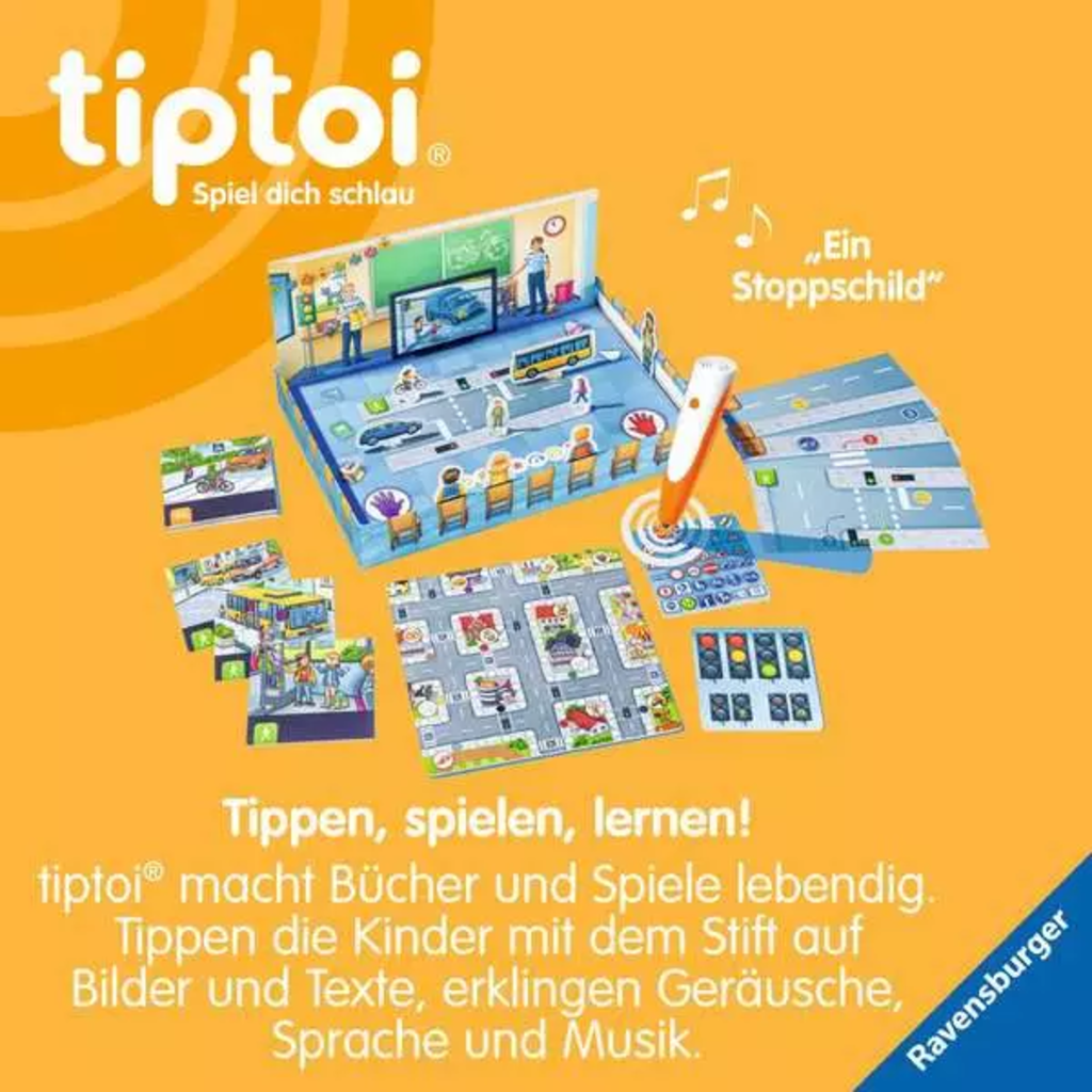 Ravensburger tiptoi - Sicher durch den Straßenverkehr
