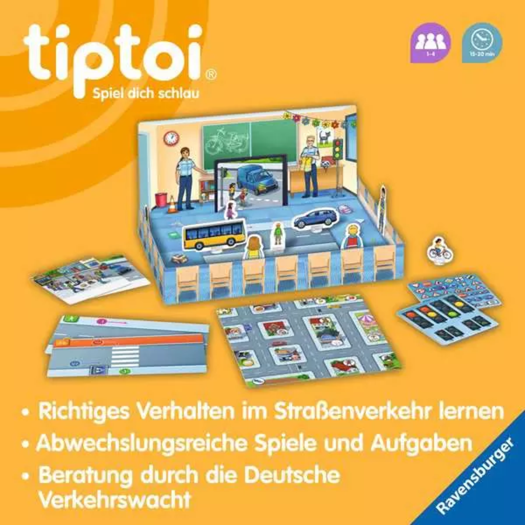Ravensburger tiptoi - Sicher durch den Straßenverkehr