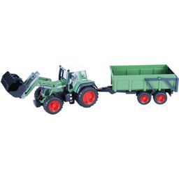 Fendt 926 Vario with Front Loader and Tipper Trailer