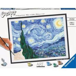 Måla efter Nummer - CreArt Collection - Stjärnklar natt (Van Gogh)