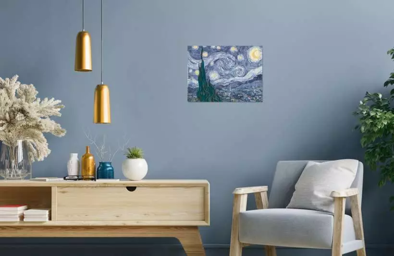 Slikanje po številkah - CreArt Collection - Starry Night (Van Gogh)