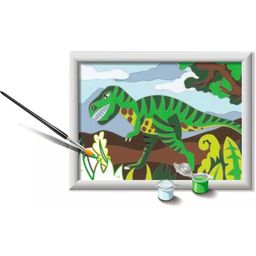 Ravensburger Painting by Numbers - Hungry Dinosaur