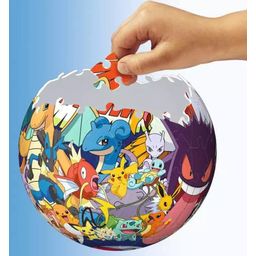 Puzzle - 3D Puzzle - Puzzle Ball Pokémon, 72 delov