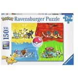 Ravensburger Puzzle - Pokémon Typen, 150 XXL Teile