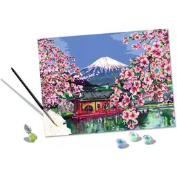 Malen nach Zahlen - CreArt - Japanische Kirschblüten