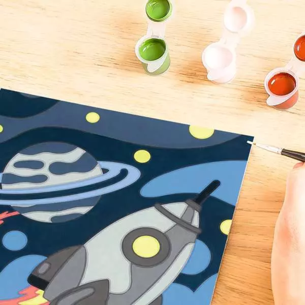 Painting by Numbers - Aventura Espacial (PAQUETE ALEMÁN)
