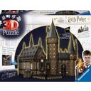 Puzzle - 3D Puzzle - Harry Potter - Hogwarts Great Hall Night Edition