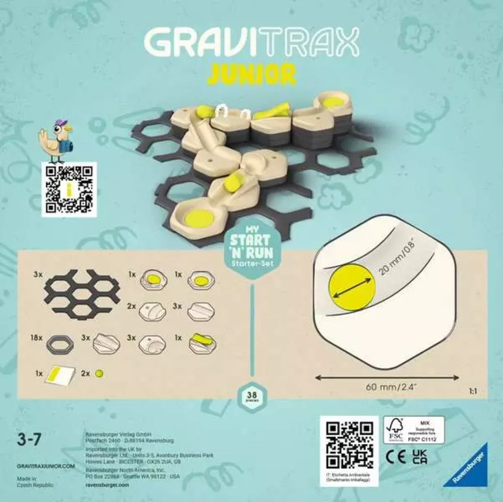 GraviTrax Junior - Starter-Set S Start and Run