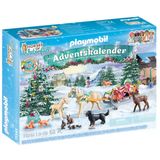 71345 - Horses of Waterfall - Weihnachtliche Schlittenfahrt Adventskalender