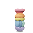 Stapelsten Stapelstein Rainbow Pastel 6 - 1 set