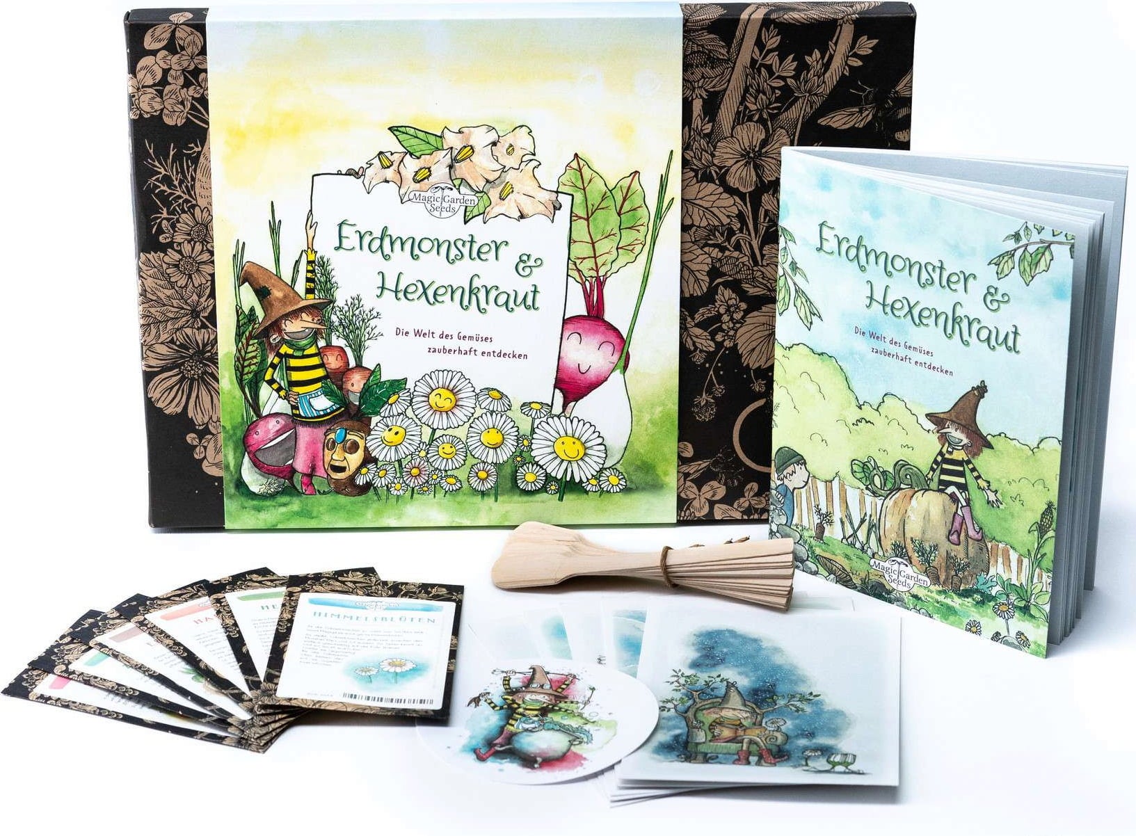 Mostri di Fango ed Erbe delle Streghe - Set di Semi per Bambini