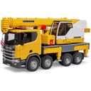 Micro Crane Truck Toy Movable Parts Vehicles for Kids Toddlers 