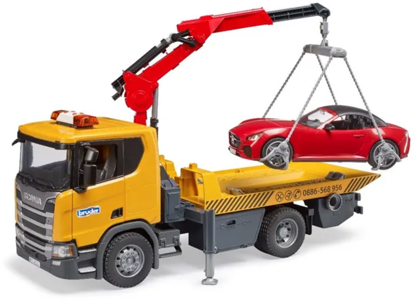 Scania Super 560R Abschlepp-LKW mit Light + Sound Modul und Roadster