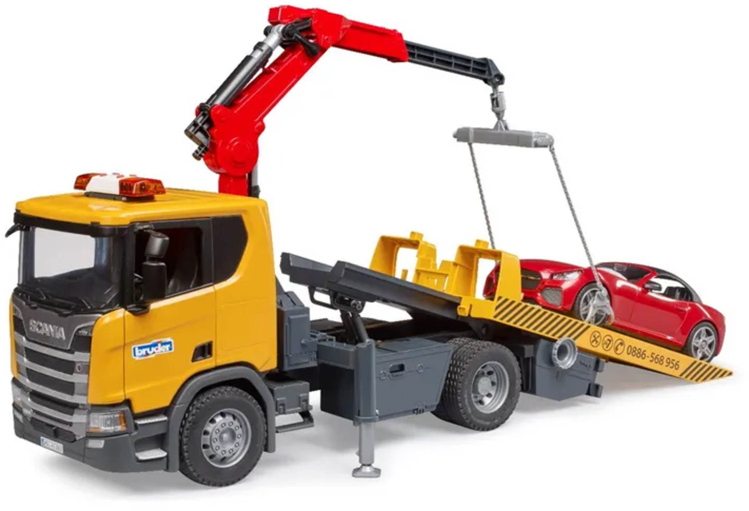 Scania Super 560R Dragbil med Ljus + Ljud Modul och Roadster