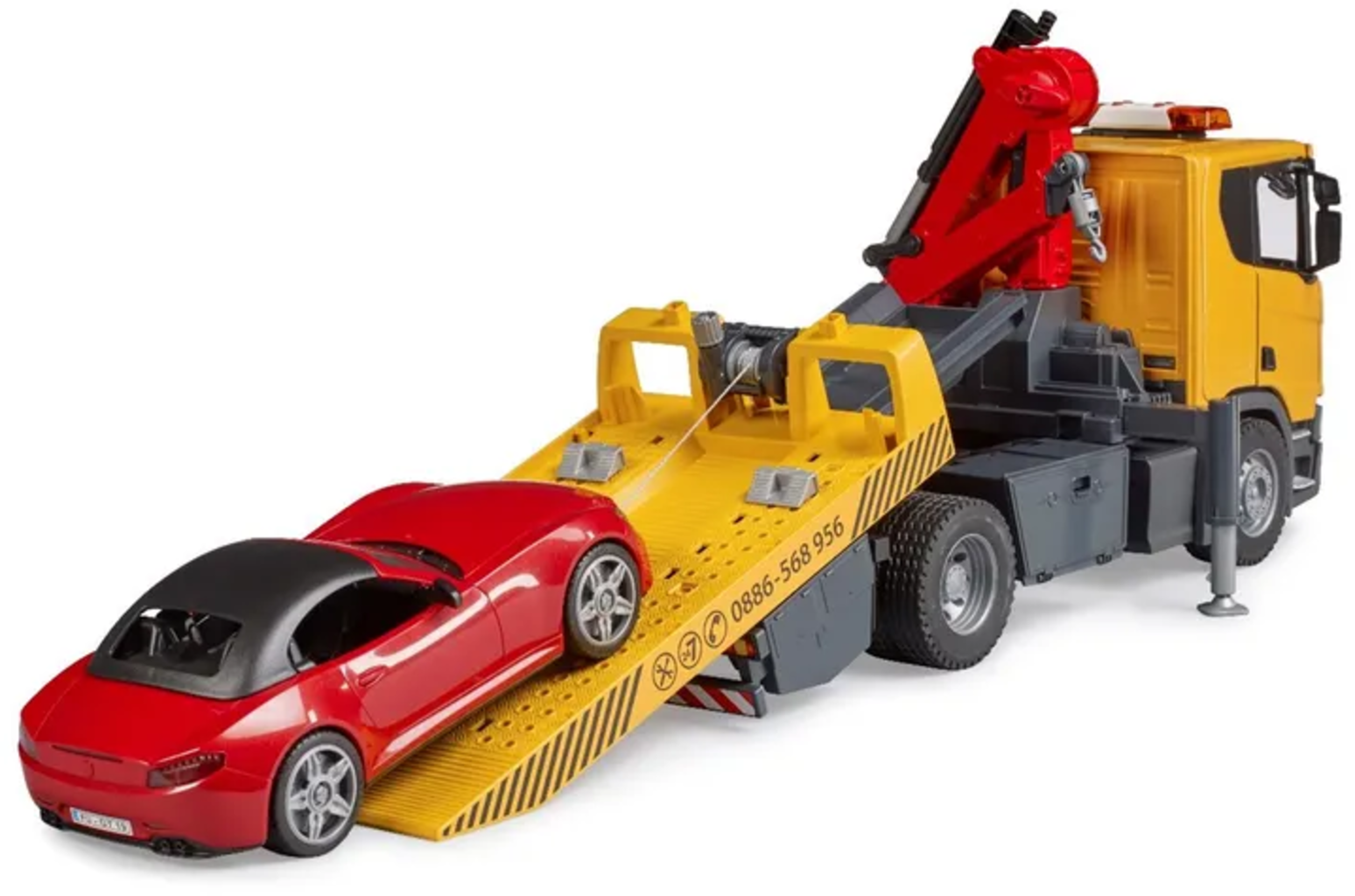Scania Super 560R Dragbil med Ljus + Ljud Modul och Roadster