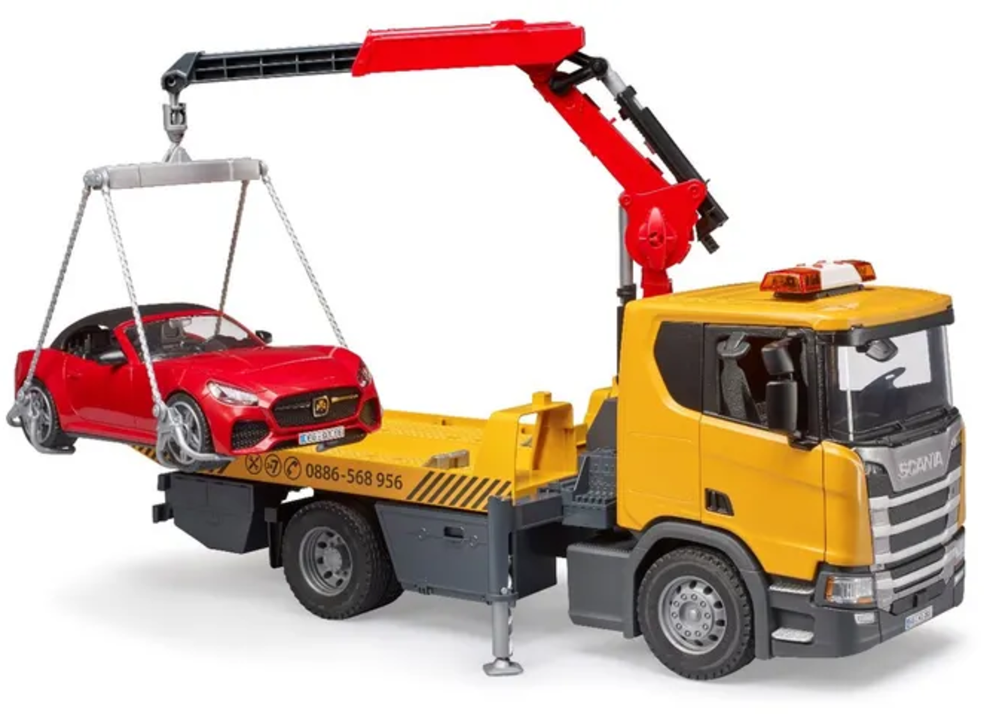 Scania Super 560R Dragbil med Ljus + Ljud Modul och Roadster