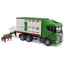 Scania Super 560R Cattle Transportation Truck with One Cow