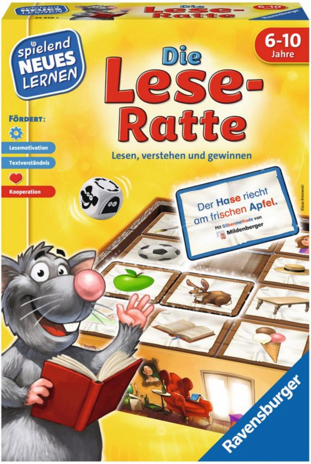 Ravensburger Die Lese-Ratte (IN TEDESCO) - 1 pz.