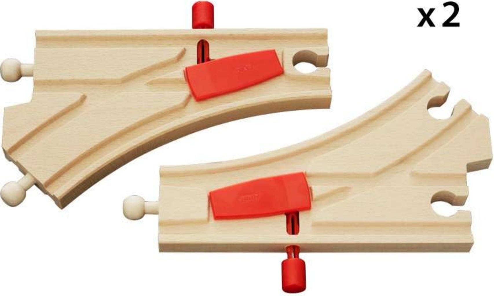 BRIO Bahn - Mechanisches Weichenpaar - 1 Stk