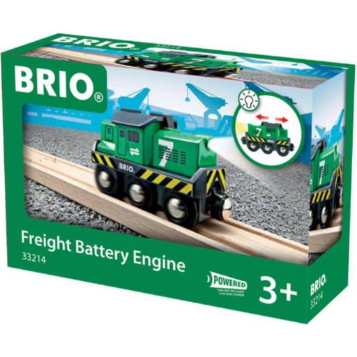 BRIO Bahn - Batterie-Frachtlok - 1 Stk