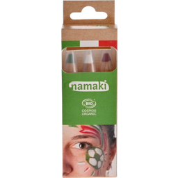 namaki Supporter Pencil Kit - Green-White-Red