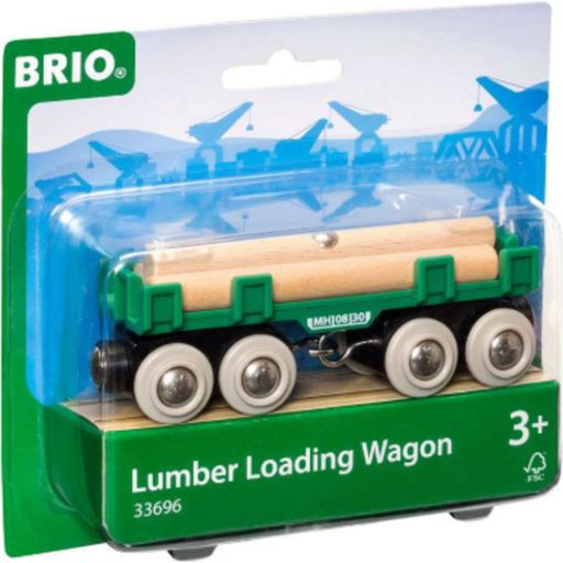 BRIO - Lumber Loading Wagon - 1 item