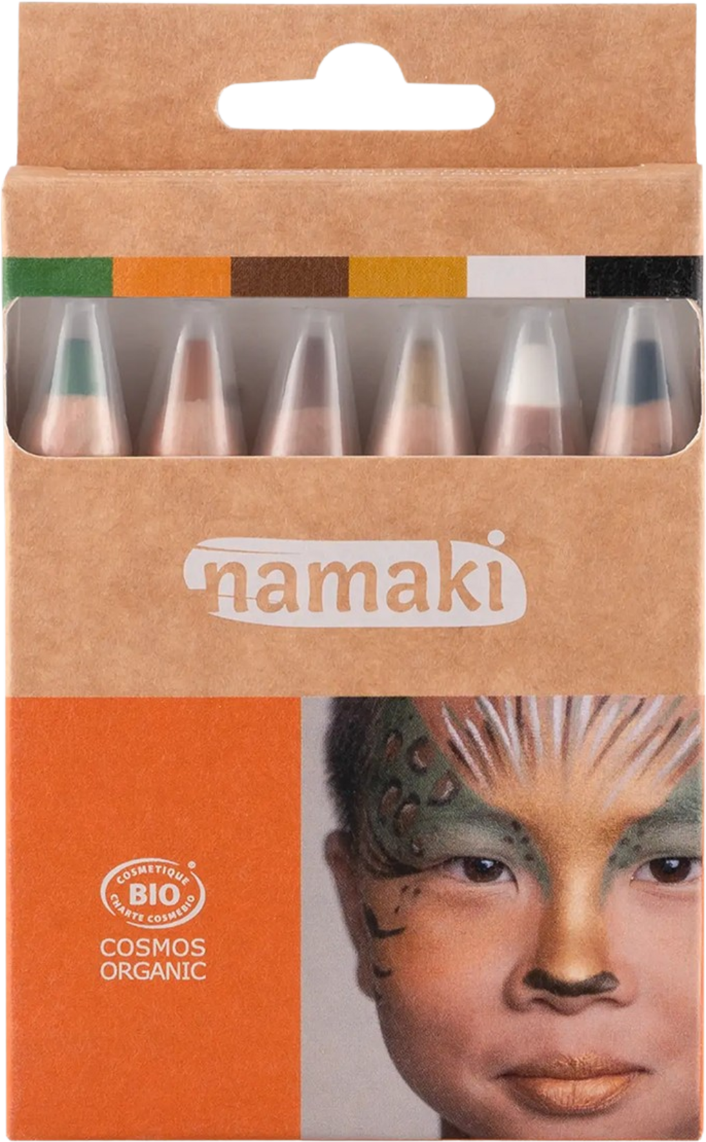 namaki Wild Life Face Paint Pencils Set - 1 Set