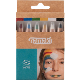 namaki Rainbow Face Paint Pencils Set - 1 set.
