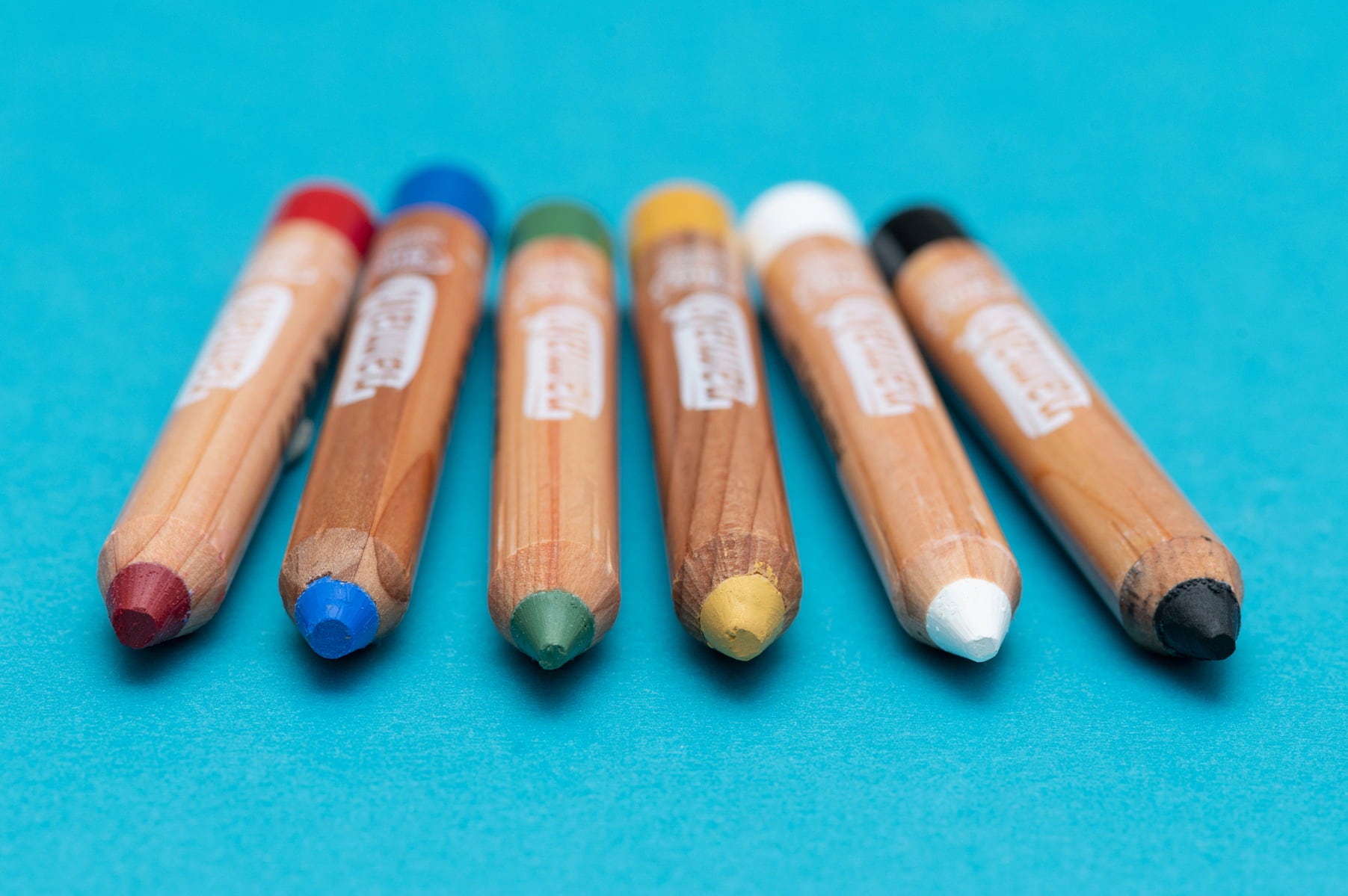 namaki Rainbow Face Paint Pencils Set - 1 Set