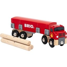 BRIO World - Tovornjak za prevoz lesa