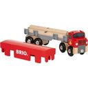 BRIO World - Tovornjak za prevoz lesa - 1 k.