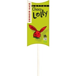 Zotter Organic Choco Lolly - Strawberry Bunny - 20g