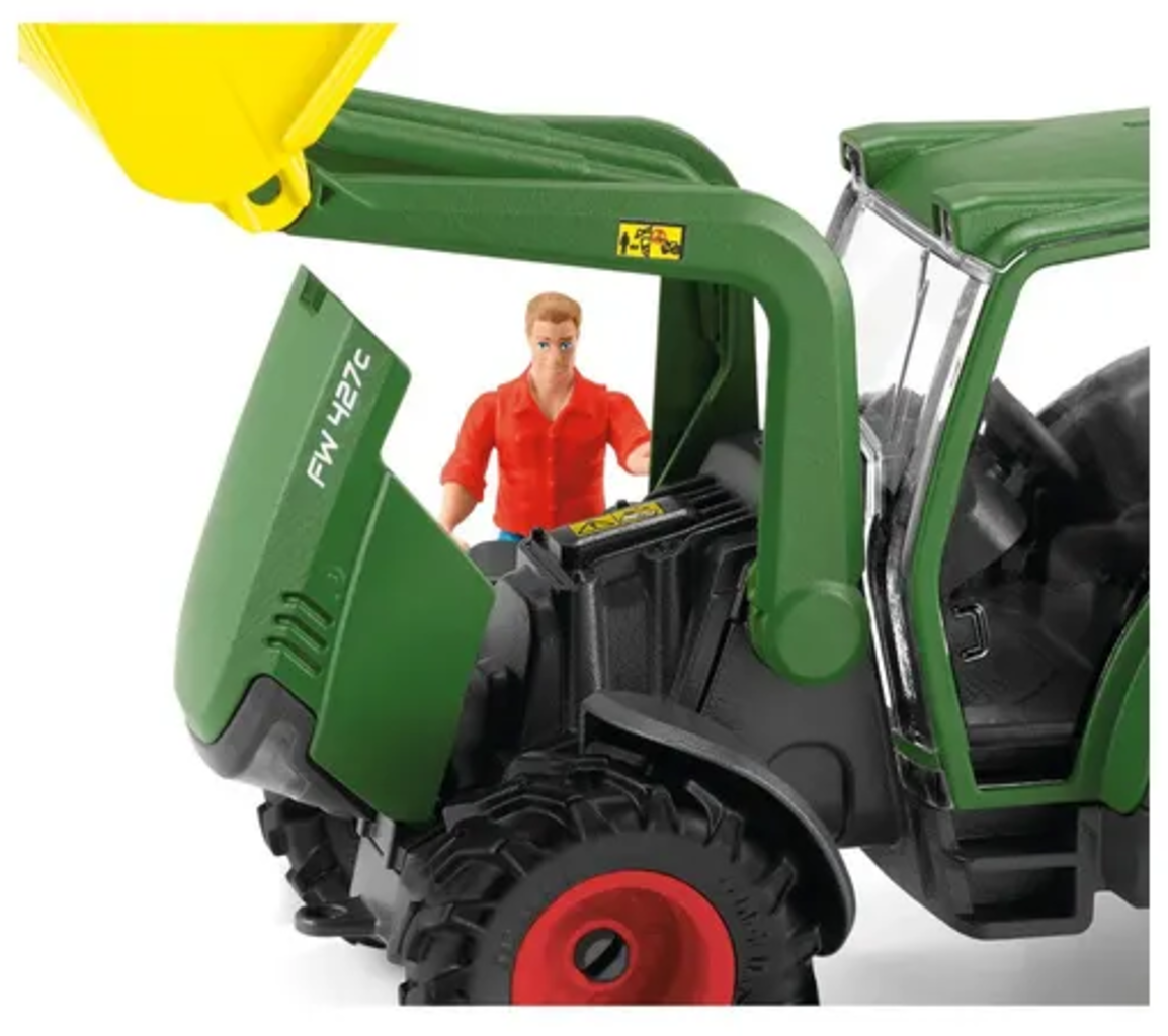 42608 - Farm World - Trattore Con Rimorchio - 1 pz.