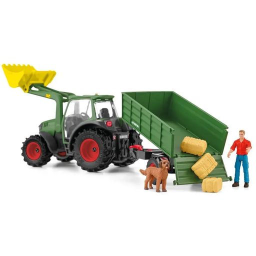 Schleich 42608 Farm World - Tractor with Trailer - Playpolis