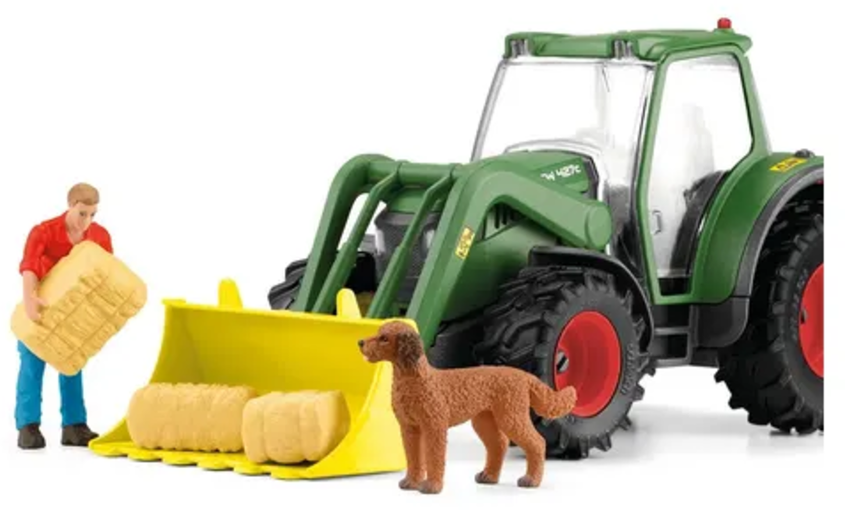 42608 - Farm World - Trattore Con Rimorchio - 1 pz.