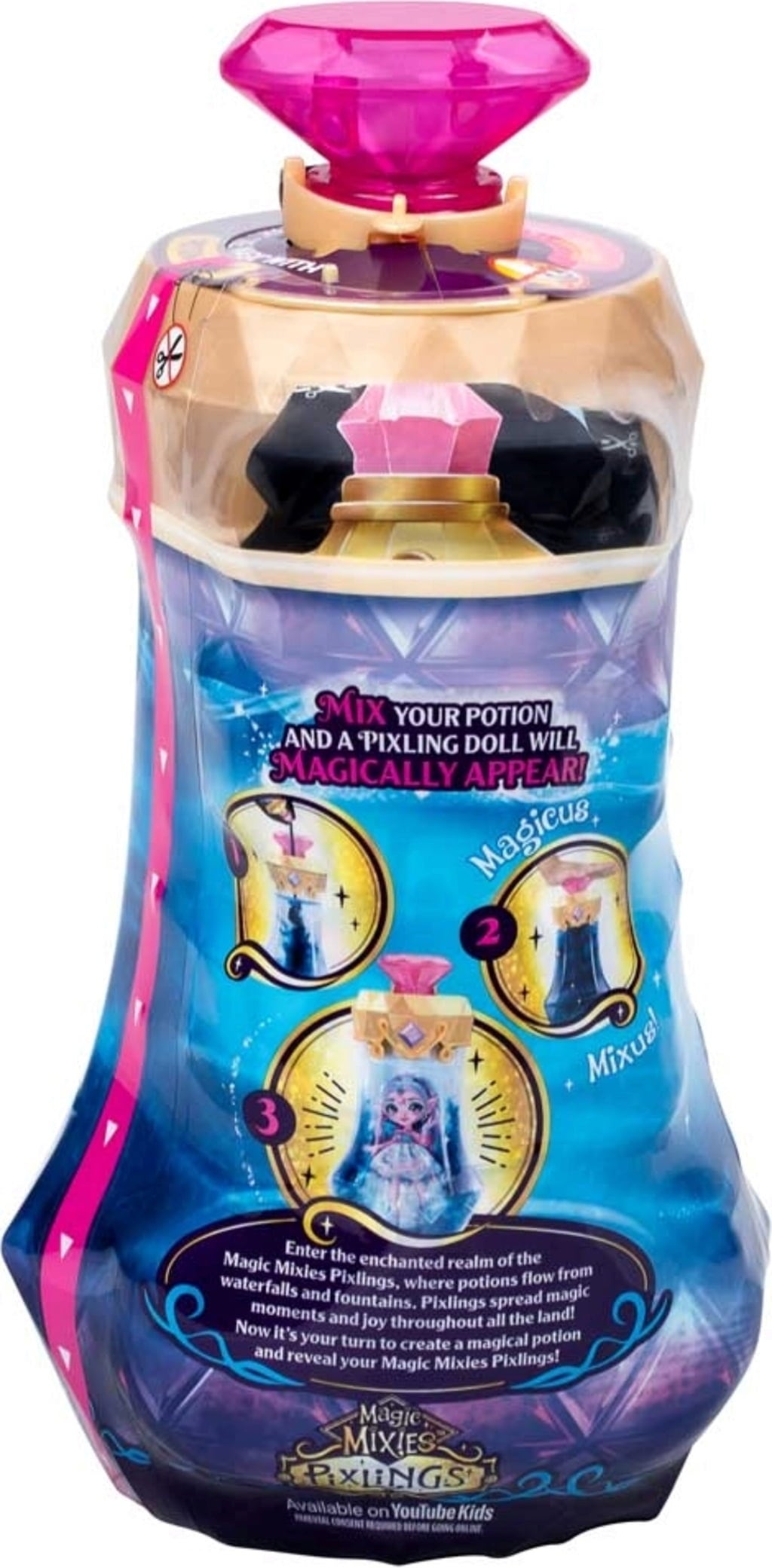 Magic Mixies Drachen-Pixling Rosa - 1 Stk