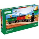 BRIO World - Safari vlak - 1 k.