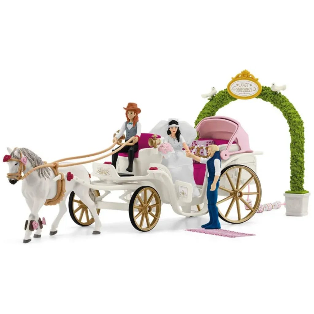 Frozen Cavallo Schleich 2542060 Carrozza Degli Elfi Carrozza