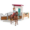 42710 - Horse Club - Box per Cavalli con Hannah & Cayenne - 1 pz.