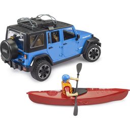 Jeep Wrangler Rubicon Unlimited with Kayak & Kayaker - 1 item