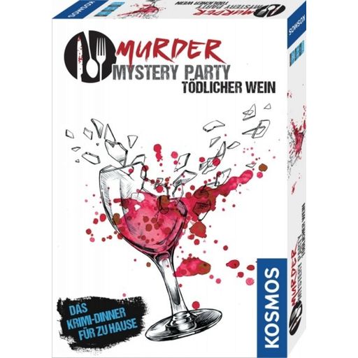 Murder Mystery Party - Tödlicher Wein (IN TEDESCO) - 1 pz.