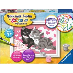 Ravensburger Painting By Numbers - Cuddly Cats