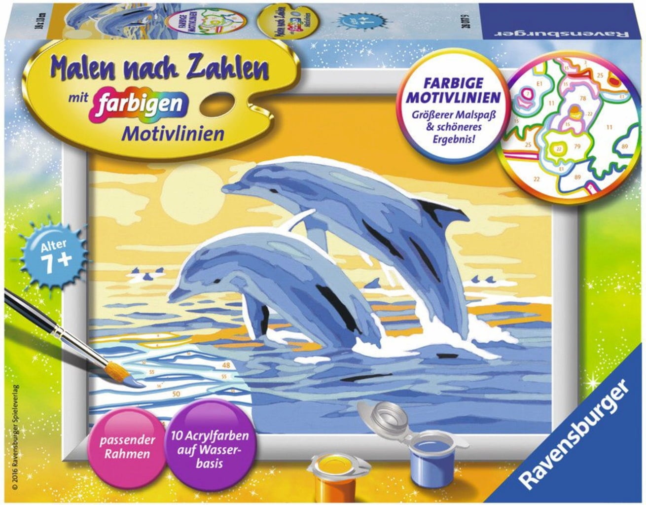 Ravensburger Måla med Siffror - Havets Vänner - 1 st.