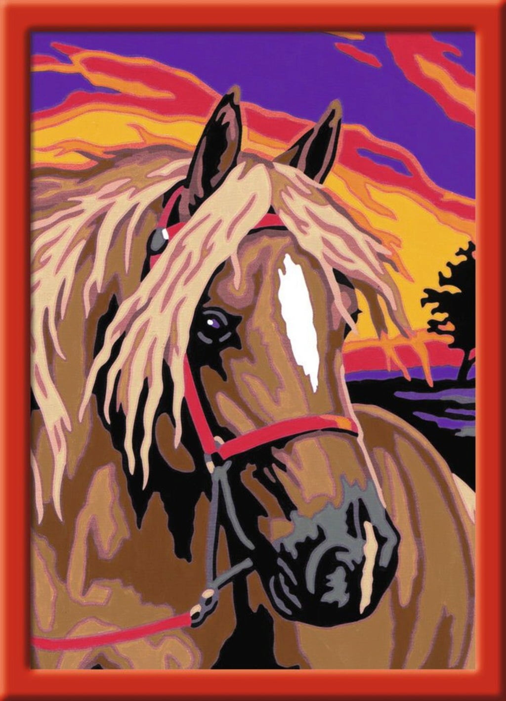 Painting by Numbers - Cavallo da Sogno (CONFEZIONE E ISTRUZIONI IN TEDESCO) - 1 pz.