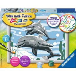 Ravensburger Malen nach Zahlen - Freundliche Delfine
