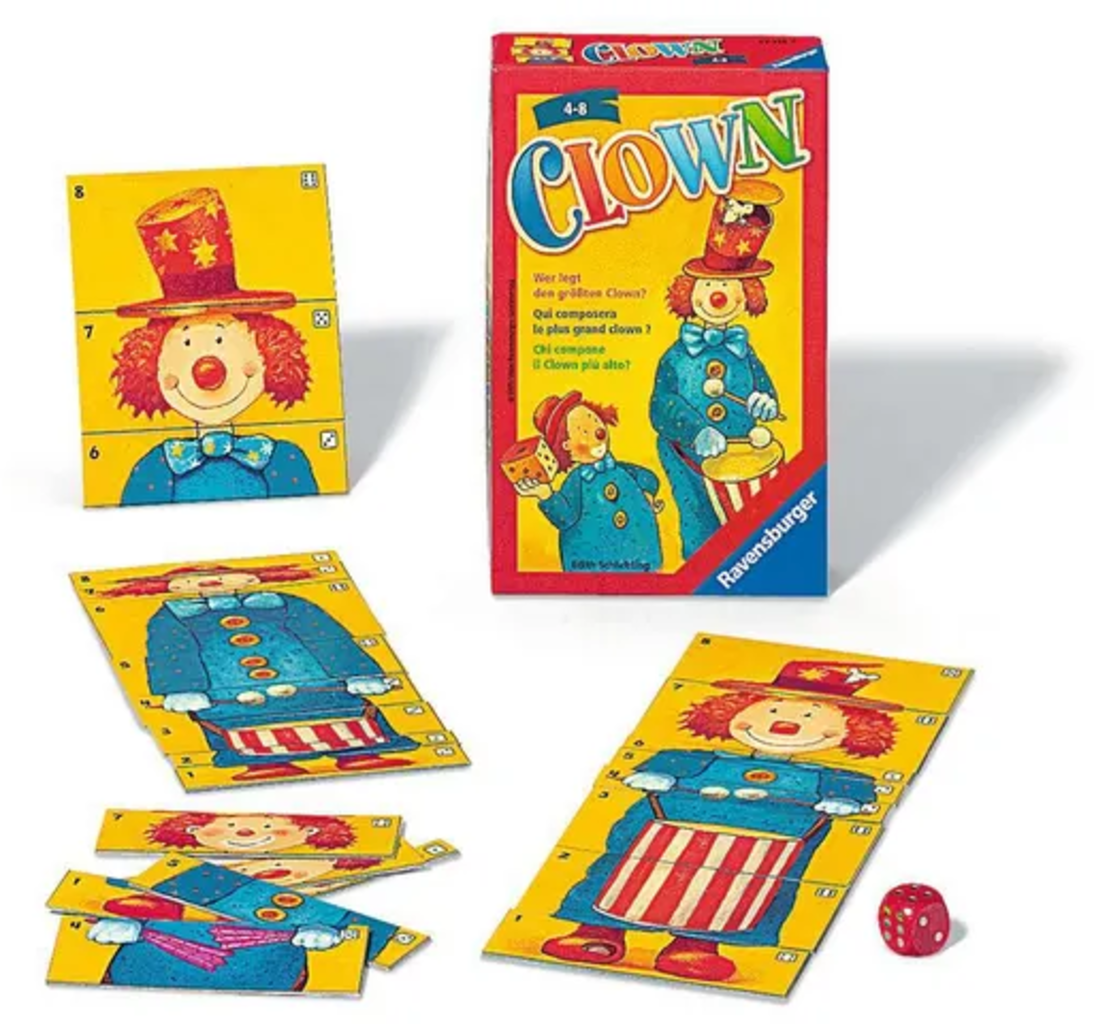 Ravensburger Clown - Gioco Tascabile - 1 pz.