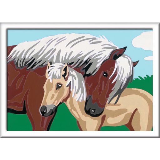 Ravensburger Paint By Numbers - Loving Mare - 1 item