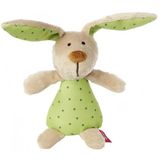 sigikid Red Stars - Bunny with Rattle