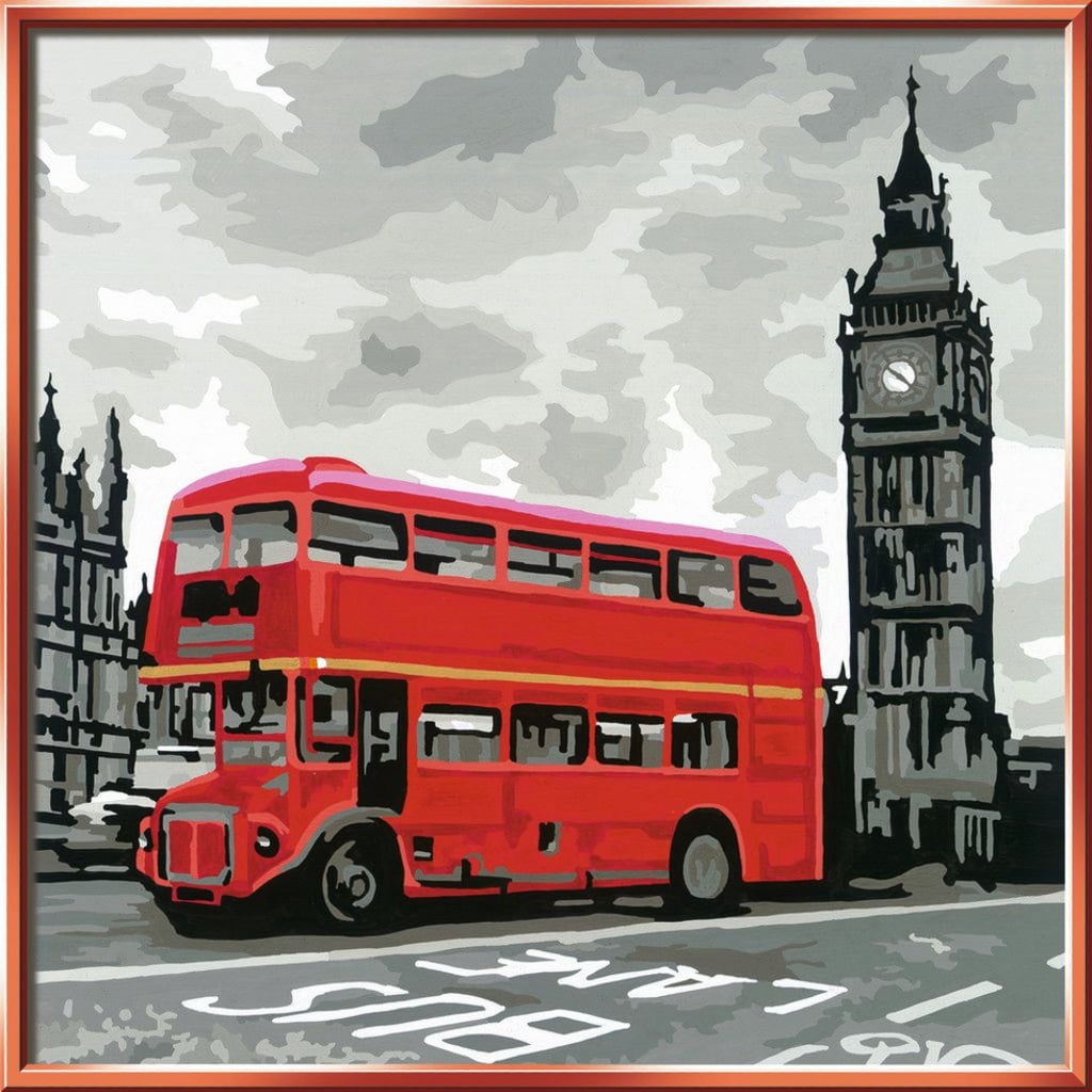 Painting by Numbers - Londra (CONFEZIONE E ISTRUZIONI IN TEDESCO) - 1 pz.