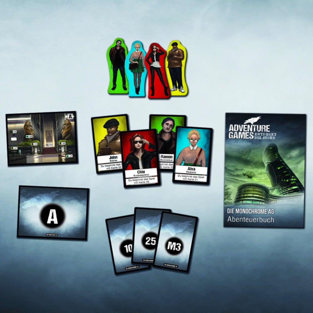 KOSMOS Adventure Games - Die Monochrome AG - 1 Stk